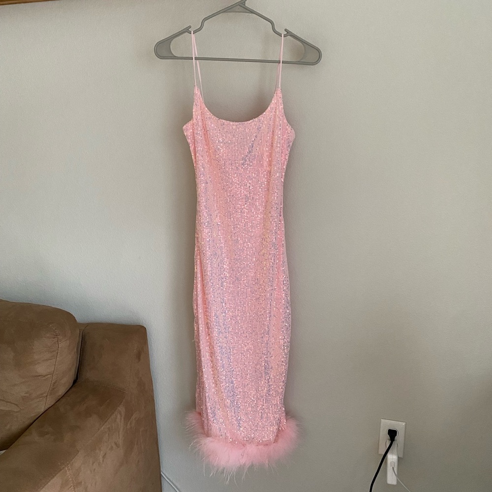 Windsor Sequin Midi Dress